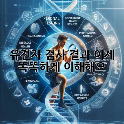 유전자 검사 결과, 이제 똑똑하게 이해해요! 🧬🤔