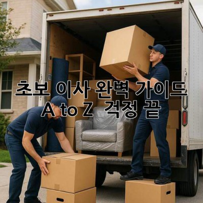 초보 이사 완벽 가이드 A to Z 🚚💨 걱정 끝!